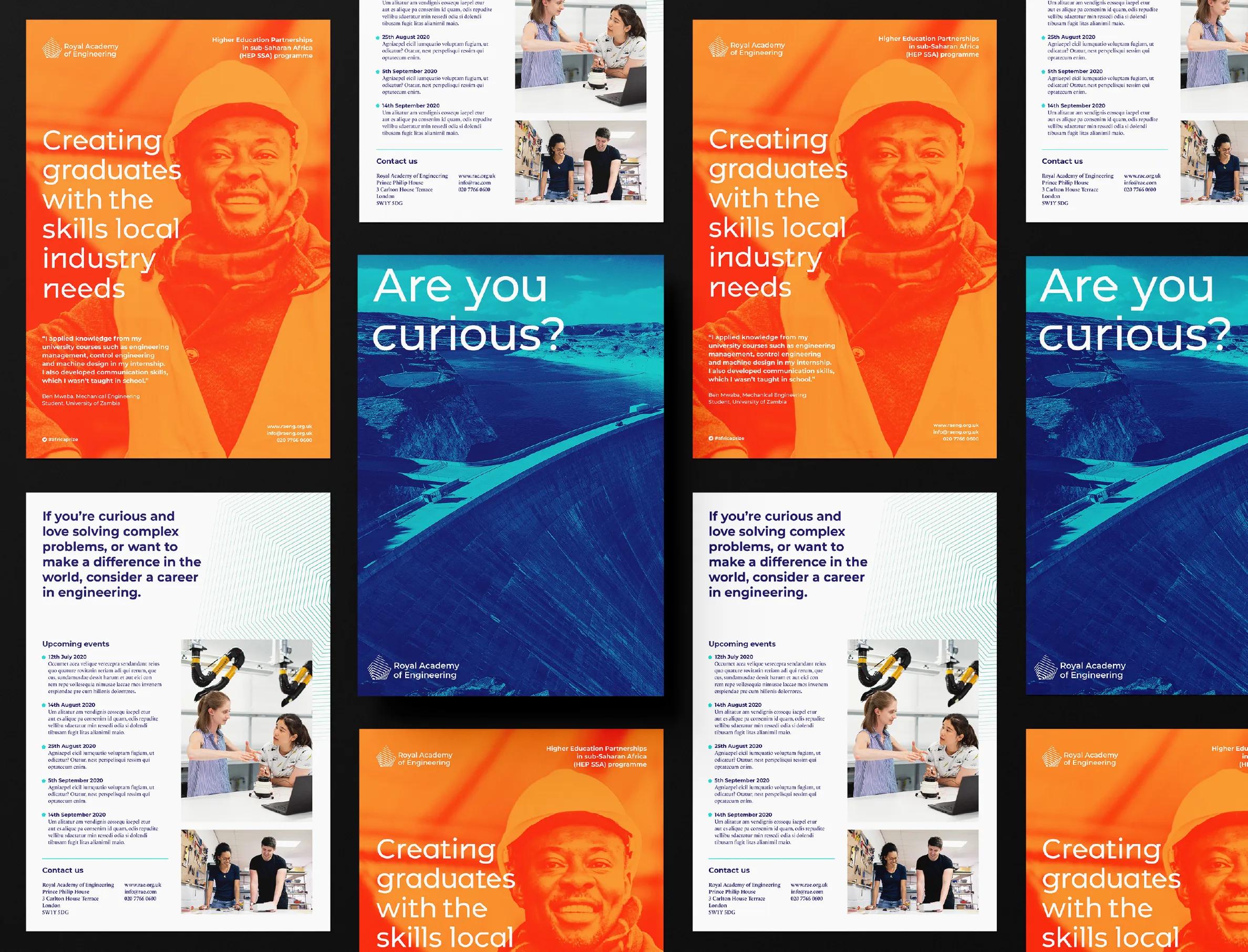 Posters and leaflets 