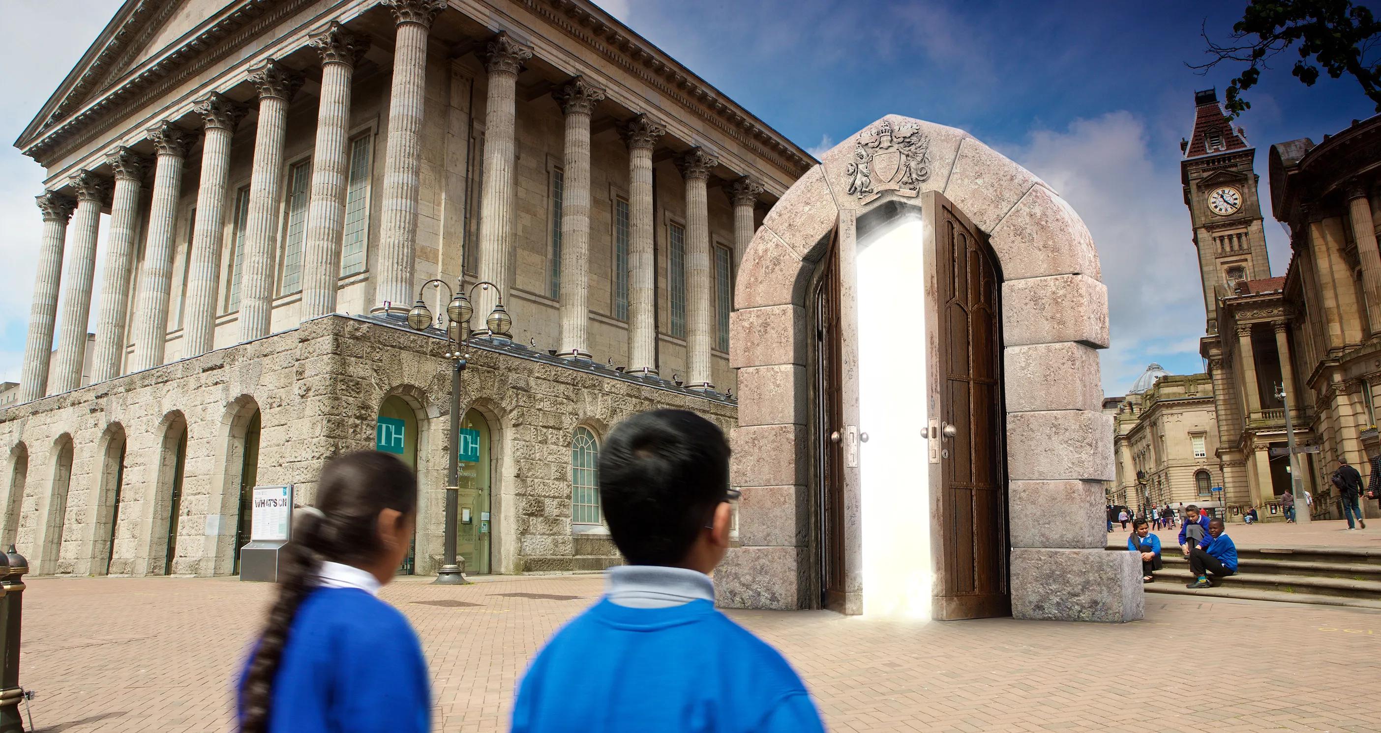 Campaign of opening doors