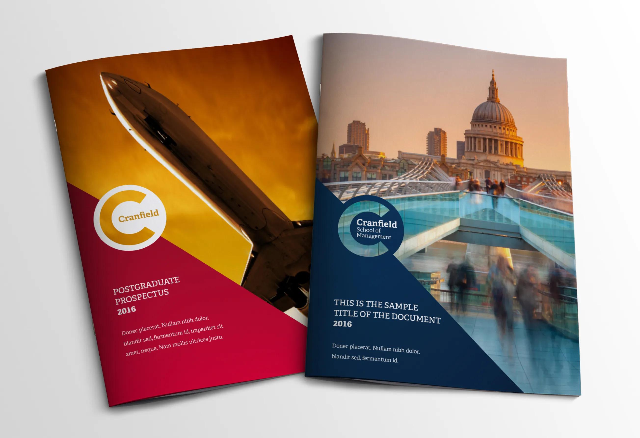 Two brochures