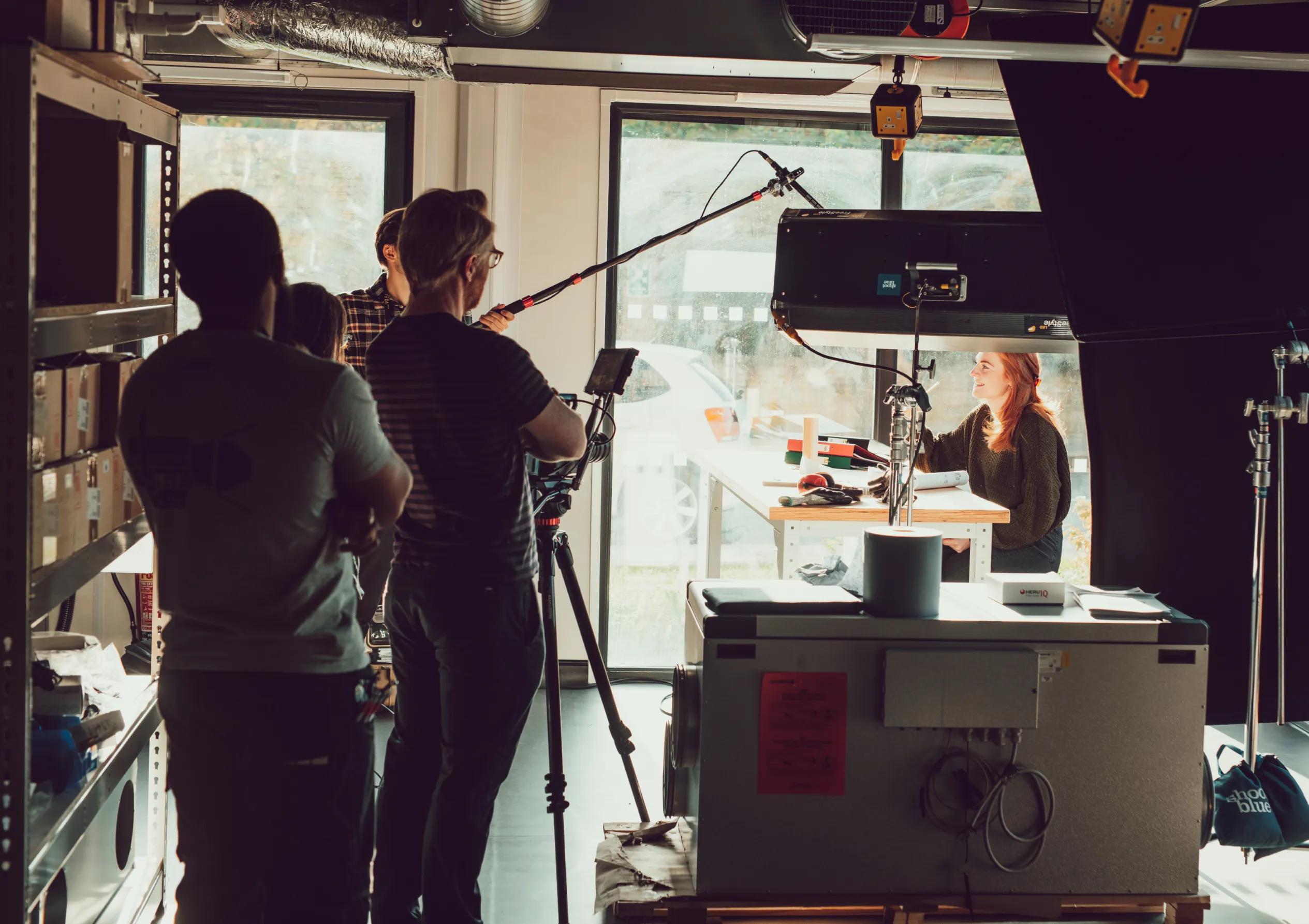 Behind the scenes of the TEDI film