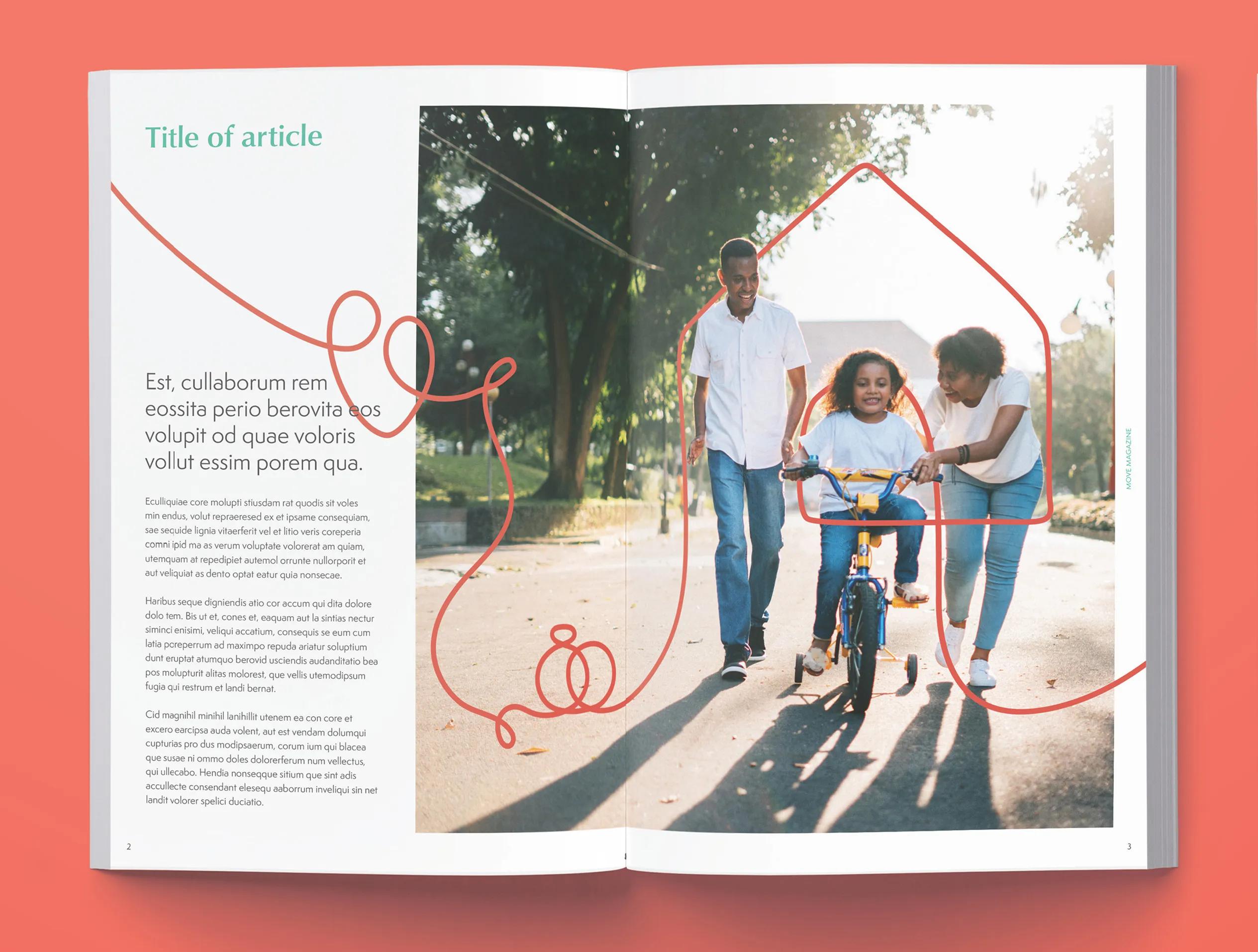 Agape inside spread