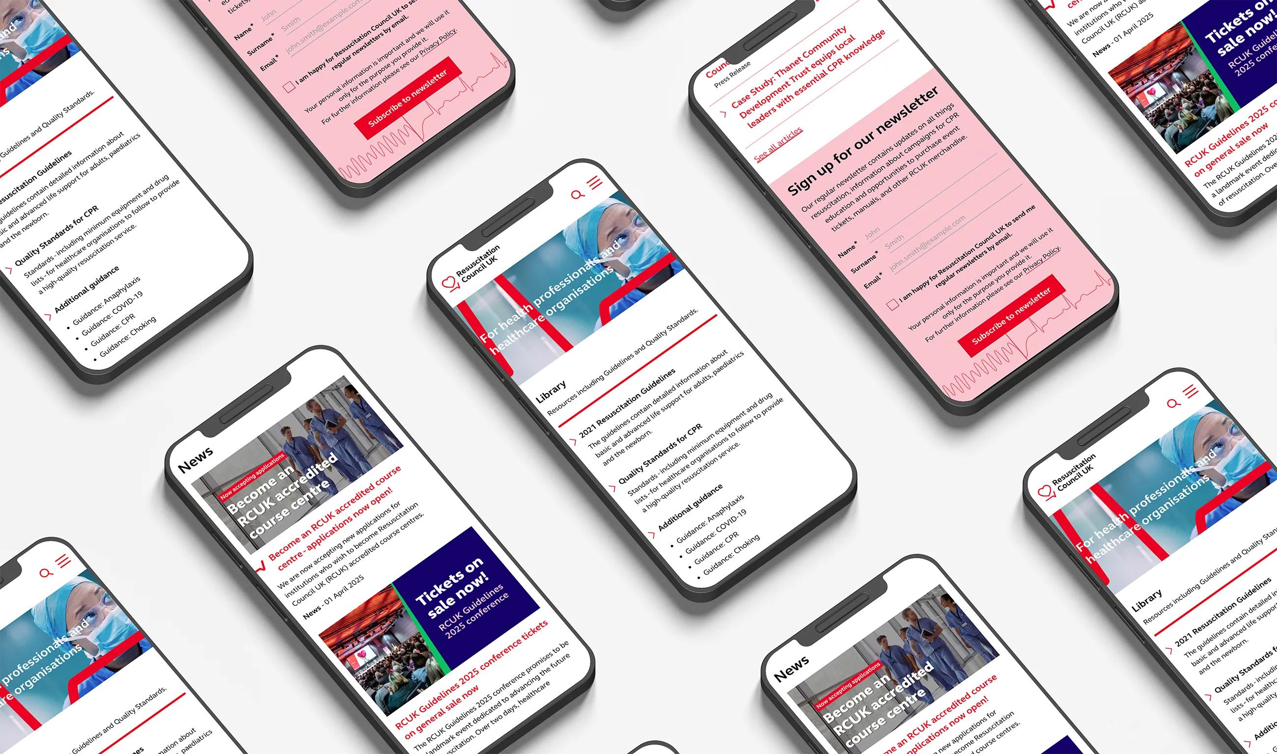 Phone mockups