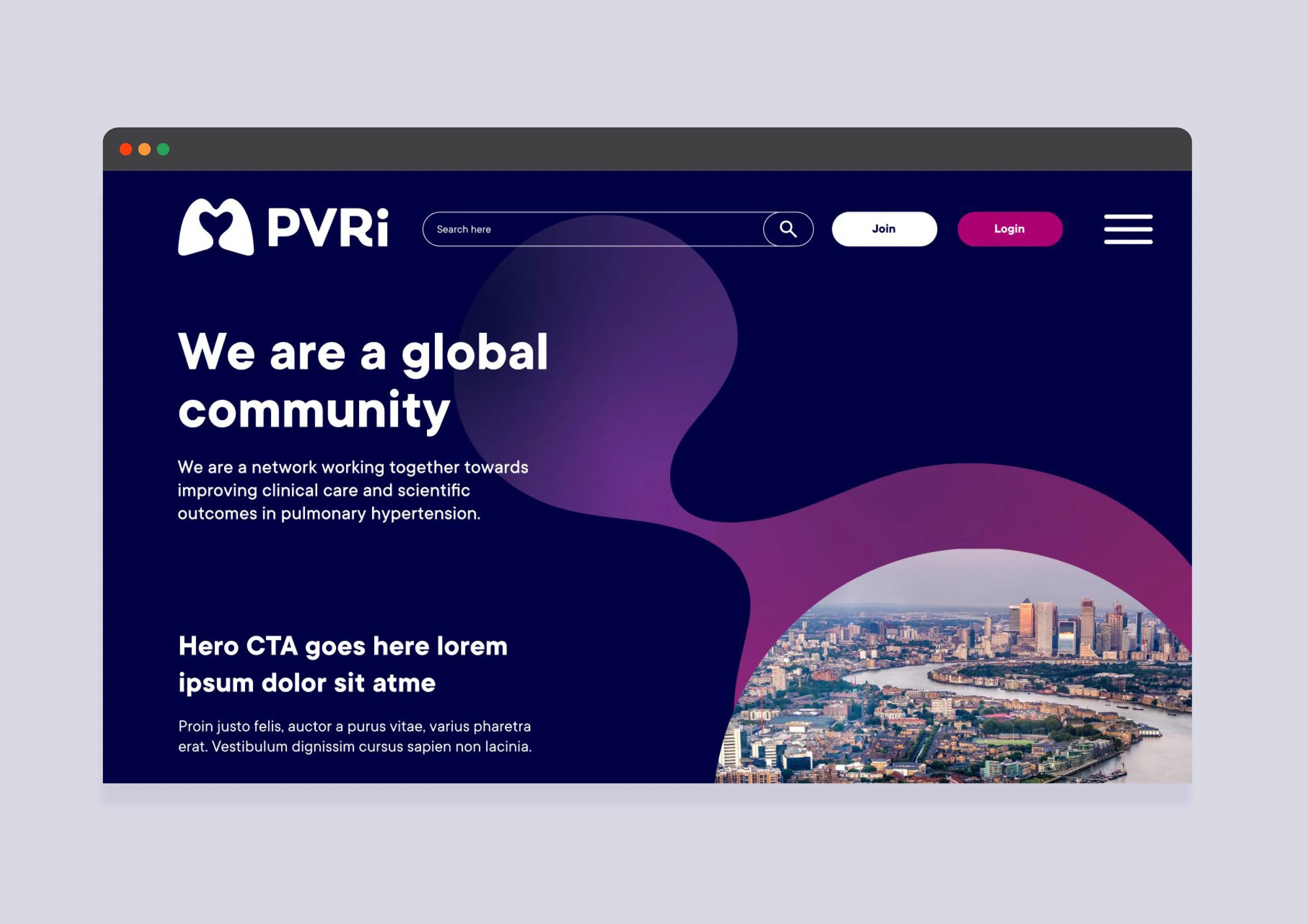 PVRI website front page
