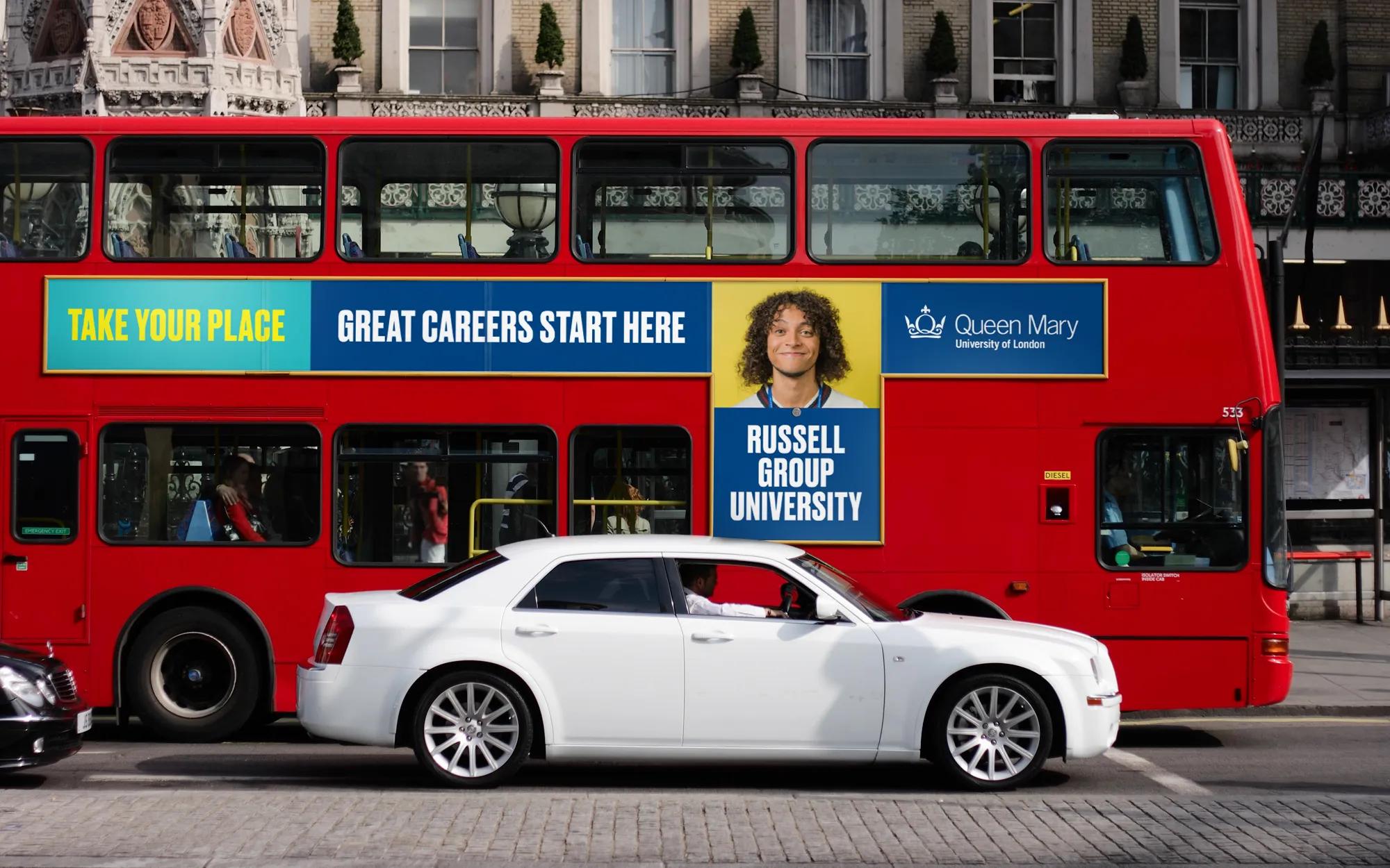 Bus advertisement