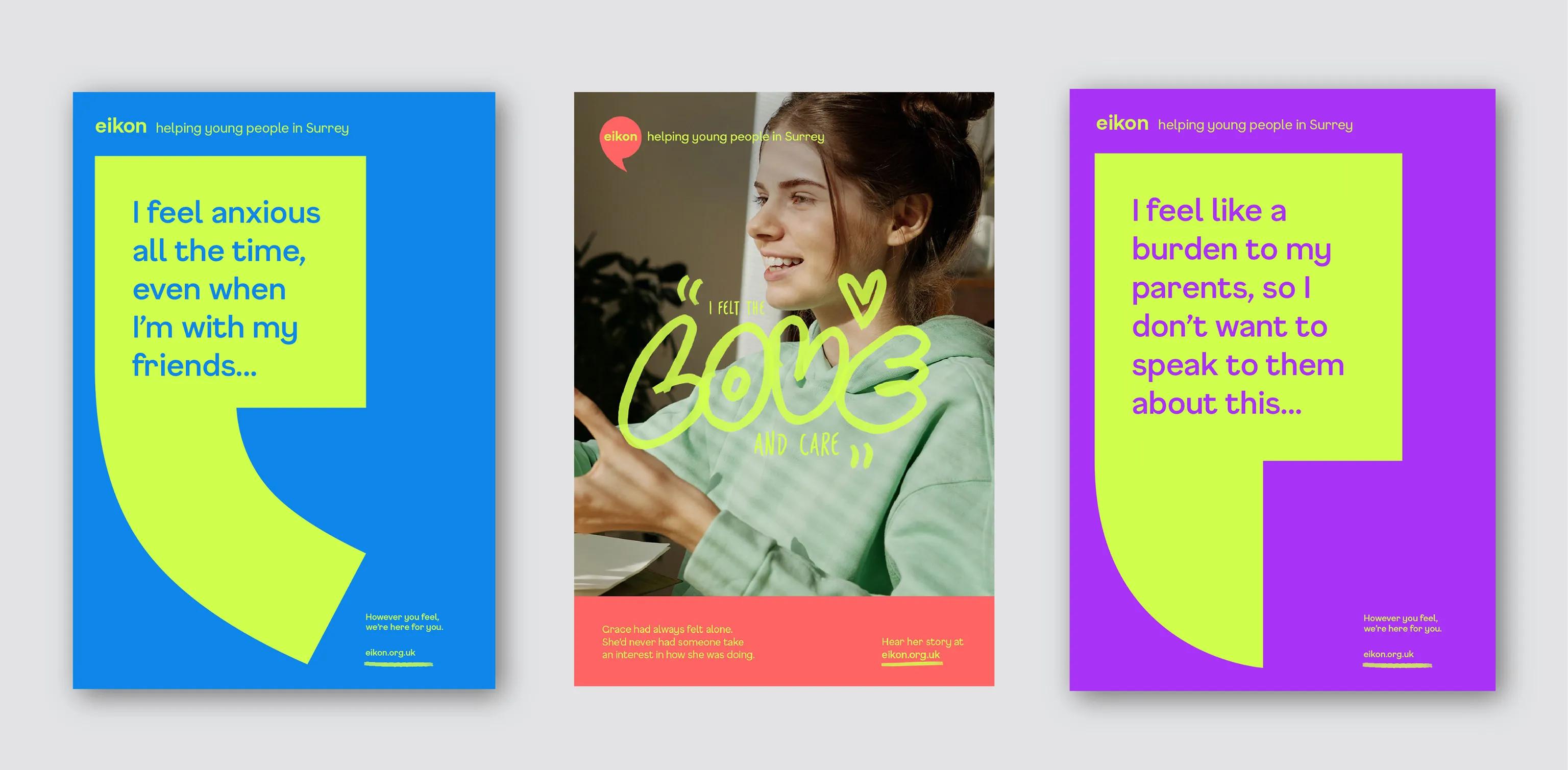 Eikon set of three posters