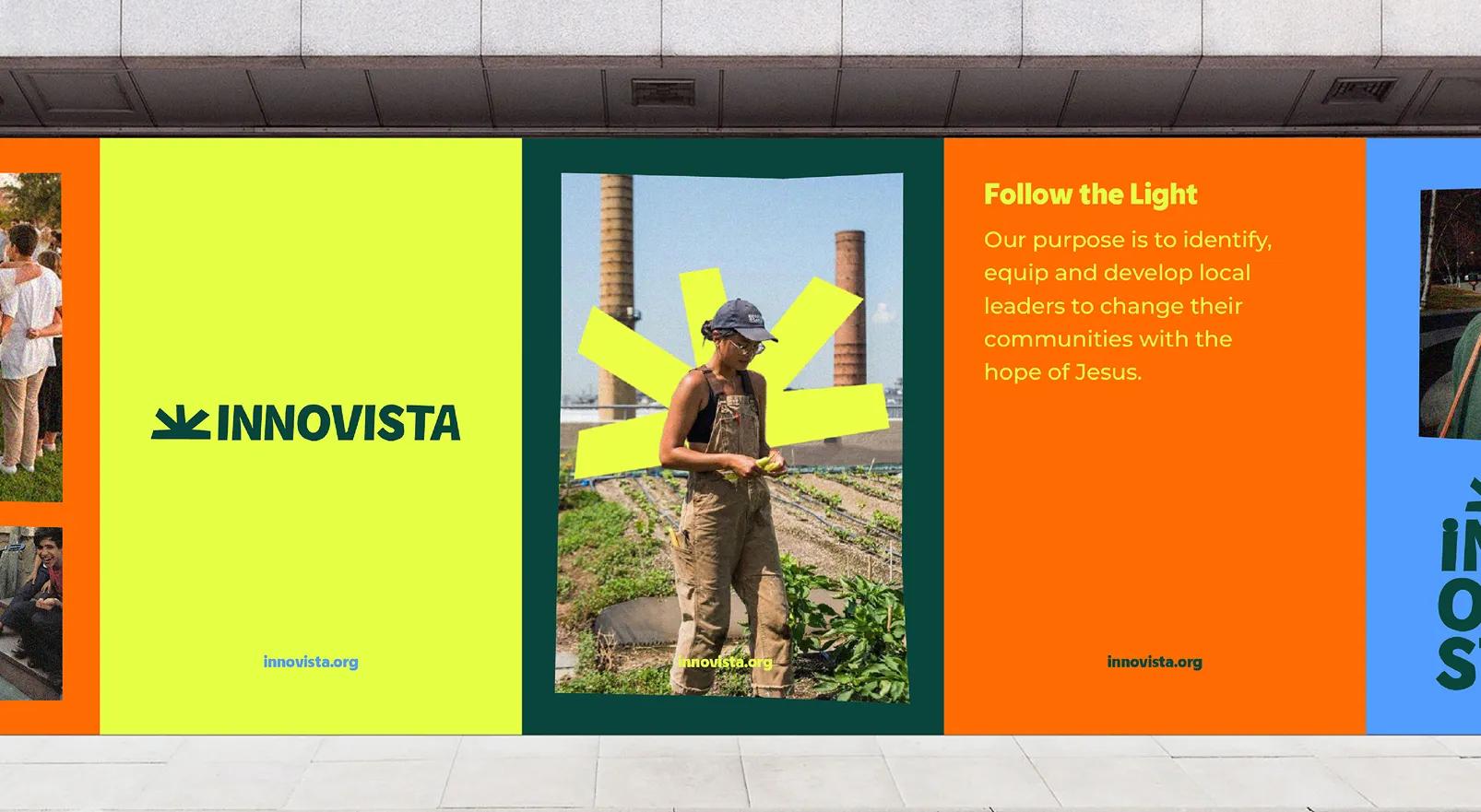 Innovista a Christian Charity rebrand by IE
