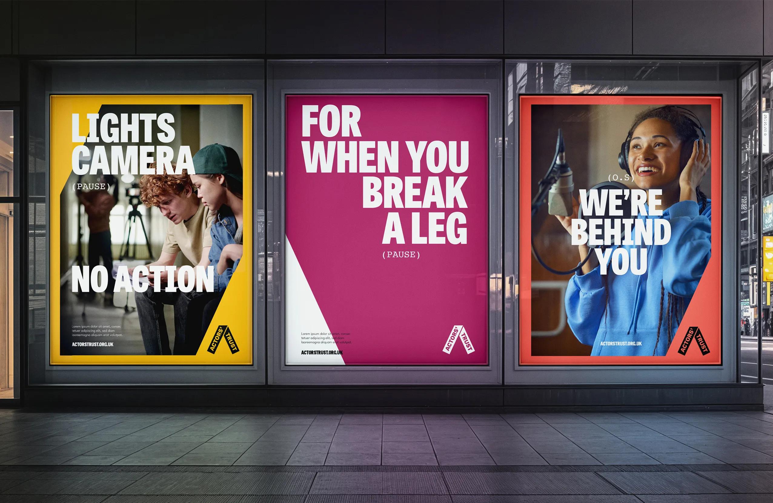 Set of three posters