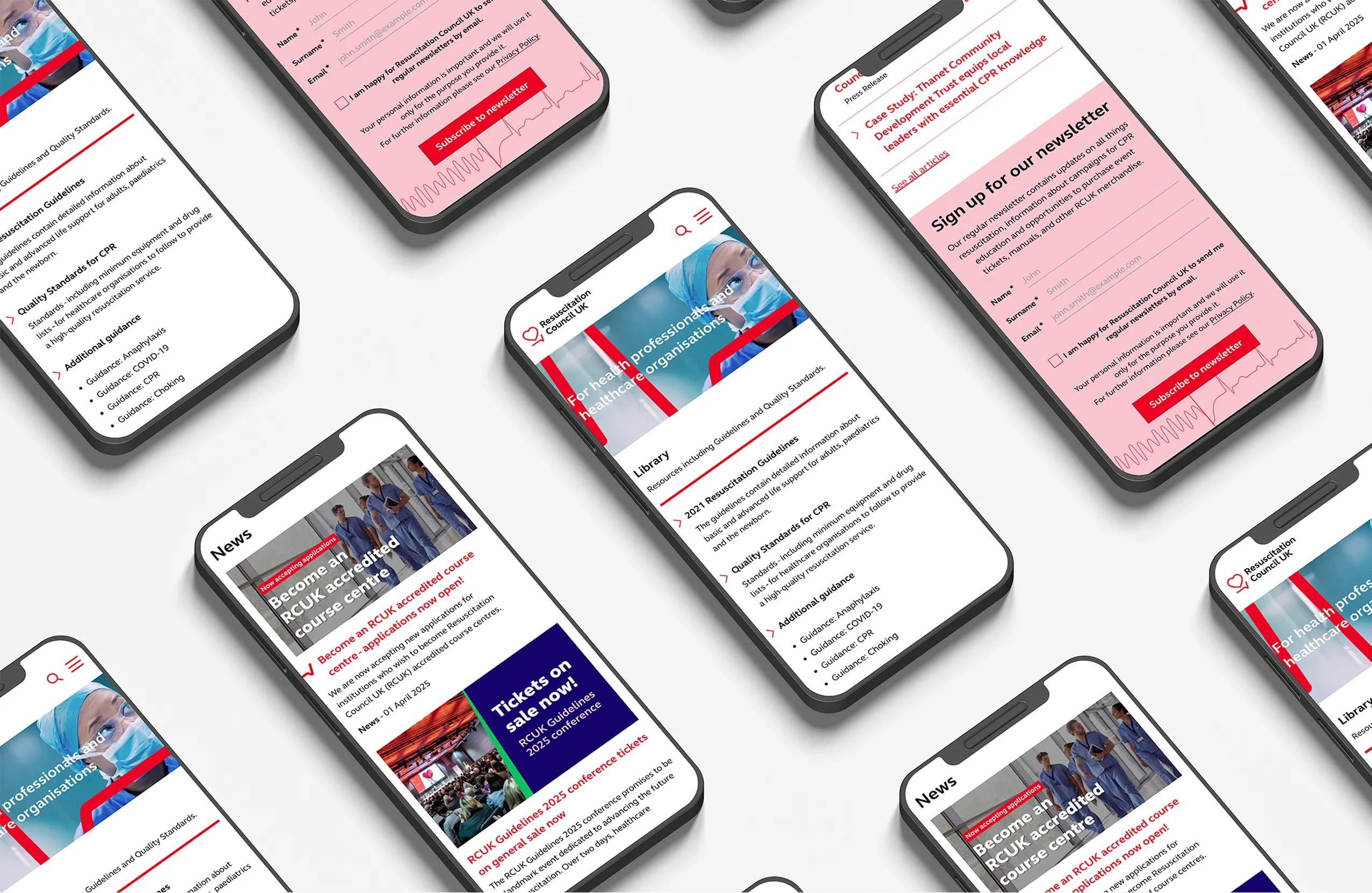 Resuscitation Council UK - drupal website by IE